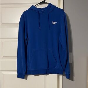 Reebok Men's Royal Blue Pullover Hoodie